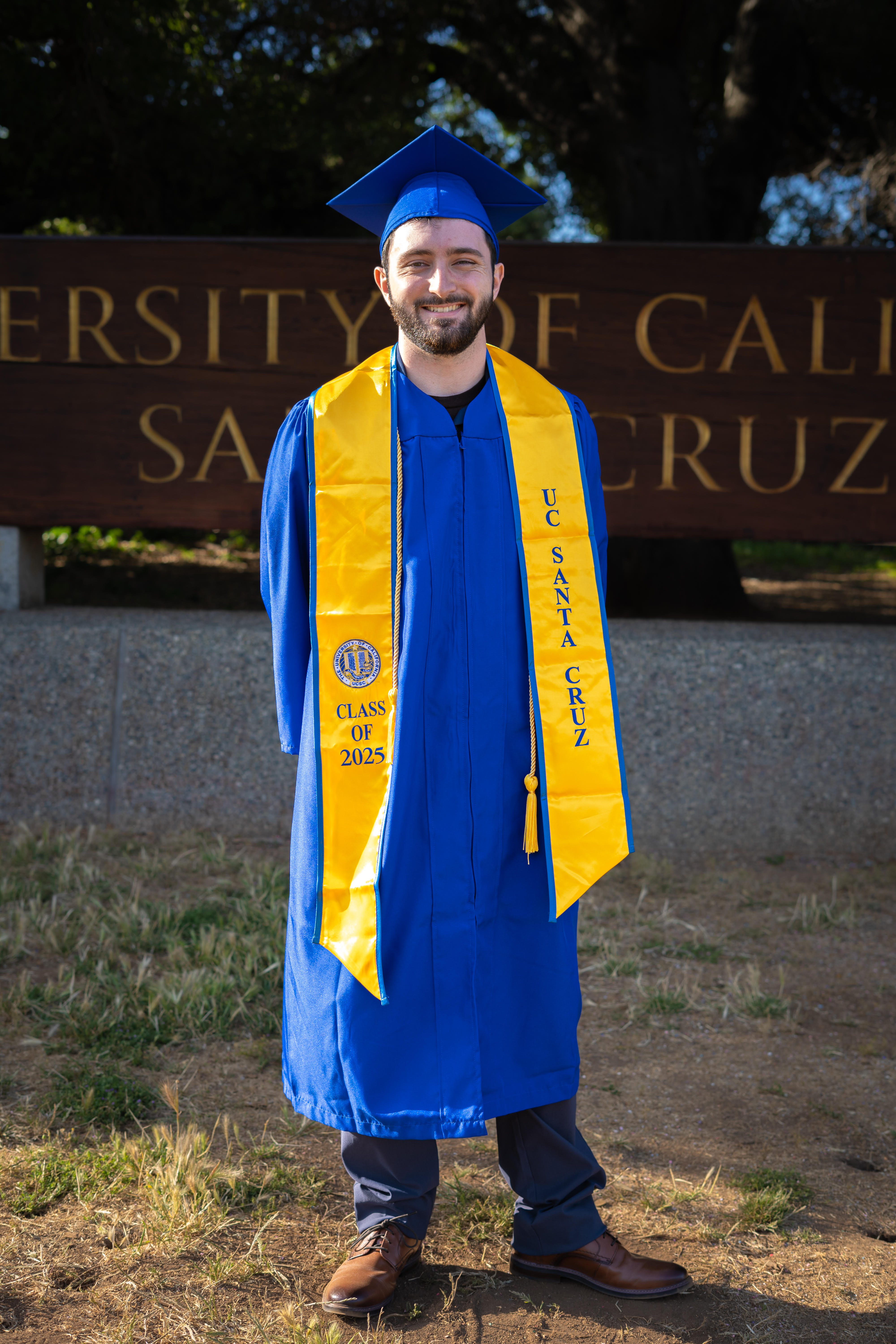 Picture of me in grad robes
